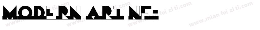 Modern Art NF字体转换